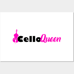 cello queen Posters and Art